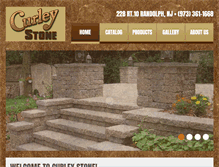 Tablet Screenshot of curleystone.com